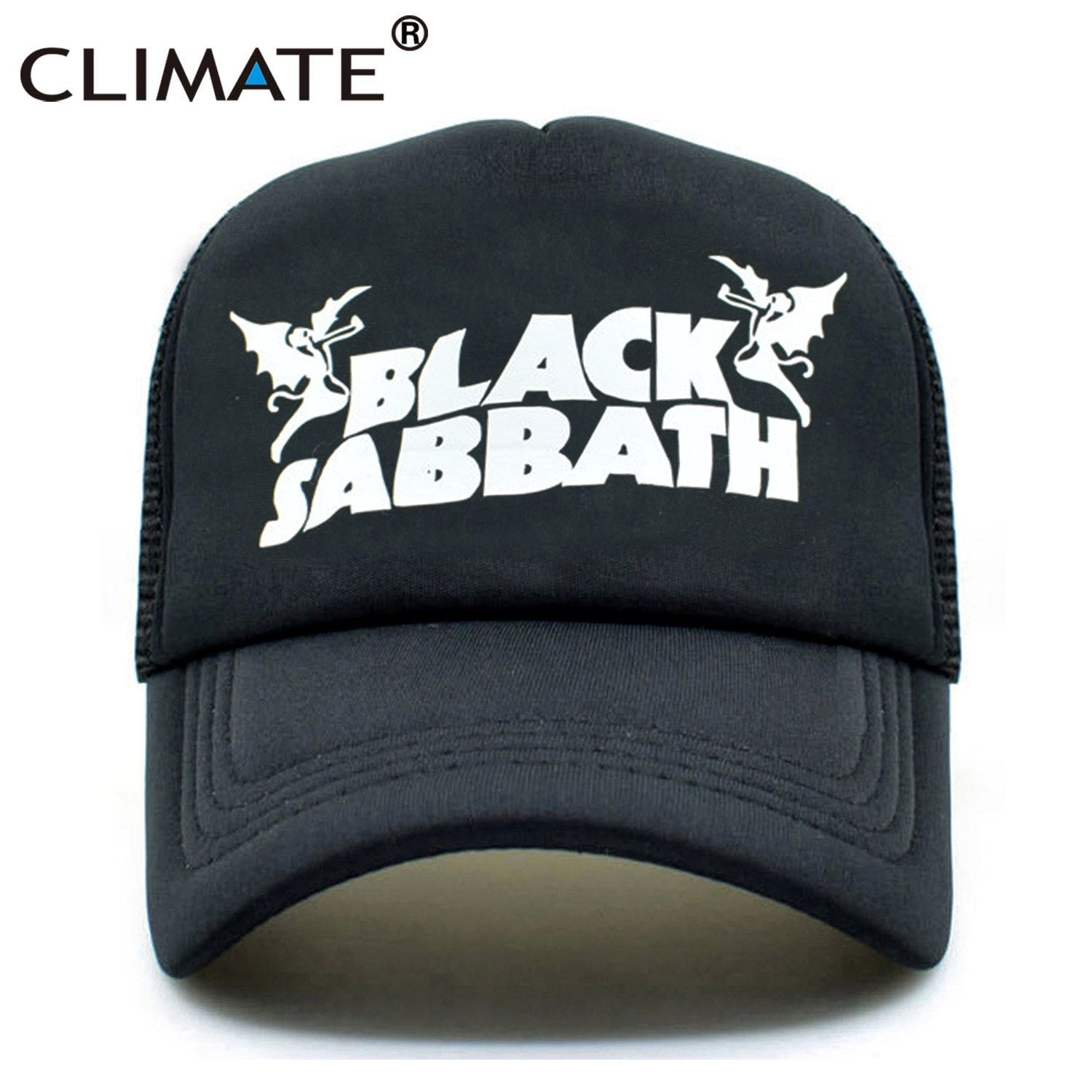 black sabbath trucker hat